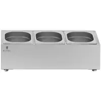 Vandens vonia („Bain-marie“) - 3 GN 1/6 - 5,7 l - „Royal Catering“