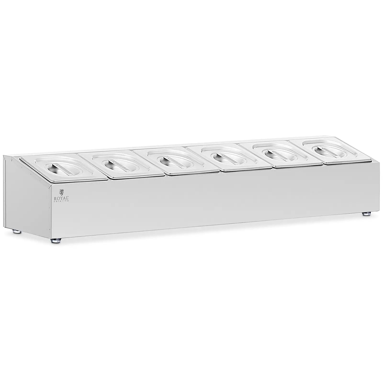 Bain Marie - 6 GN 1/6 - 11,4 l - Royal Catering