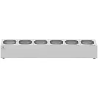 Bain Marie - 6 GN 1/6 - 11,4 l - Royal Catering