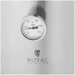 Recipiente de fermentação - 30 l - 0-150 ° C - aço inoxidável - Royal Catering