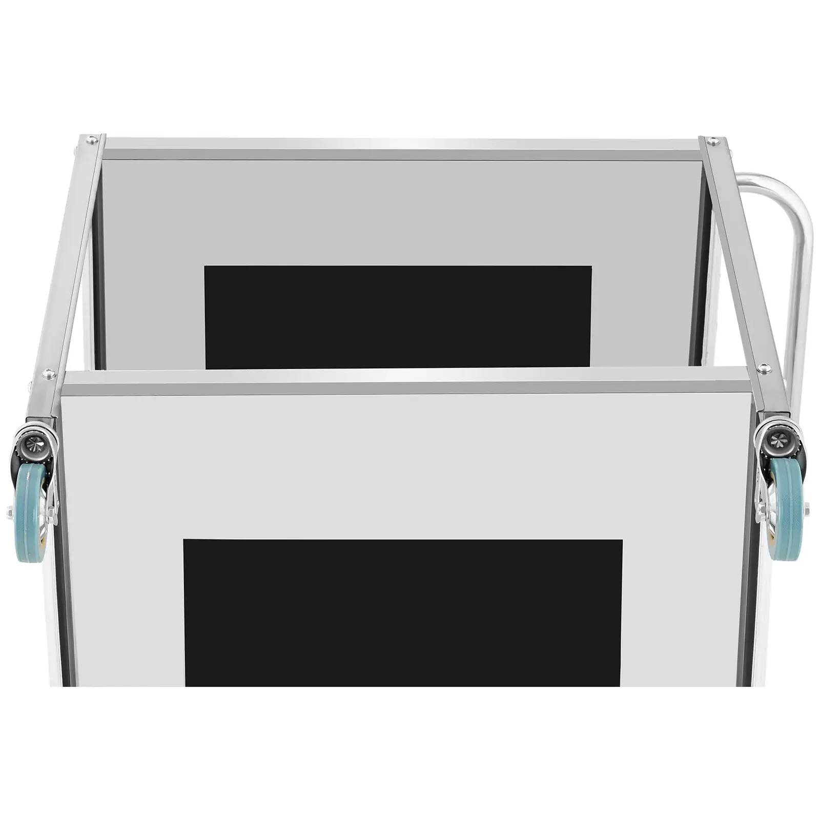 Carro de servicio - 2 estantes - 80 x 57 x 3,5 cm - 48 cm de distancia - 100 kg - Royal Catering