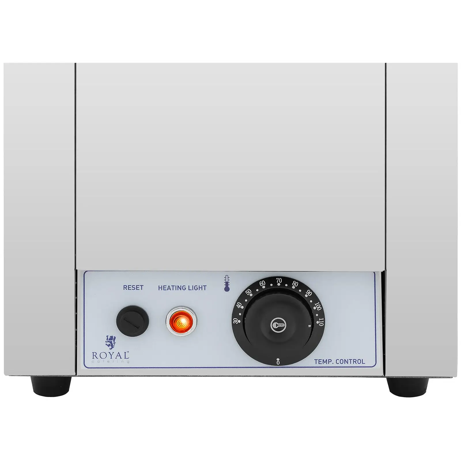 Ohřívač na polévku - 7 l - 500 W - matný - Royal Catering (Výpustný kohout: Ne)