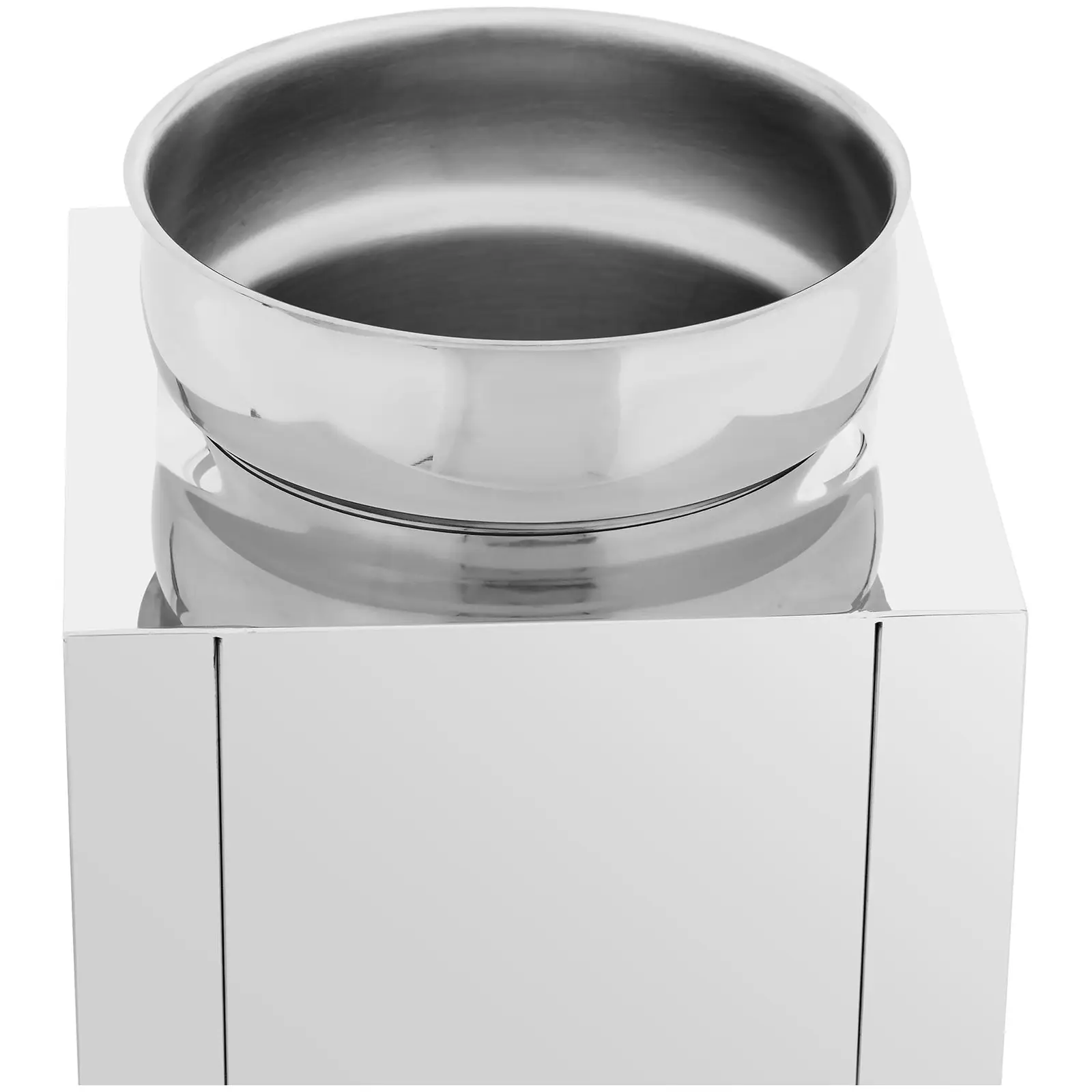 Ohřívač na polévku - 7 l - 500 W - matný - Royal Catering (Krycí sklo: Ne)