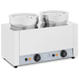 Soup Station - 2 x 7 L - 1000 W - glossy - Royal Catering