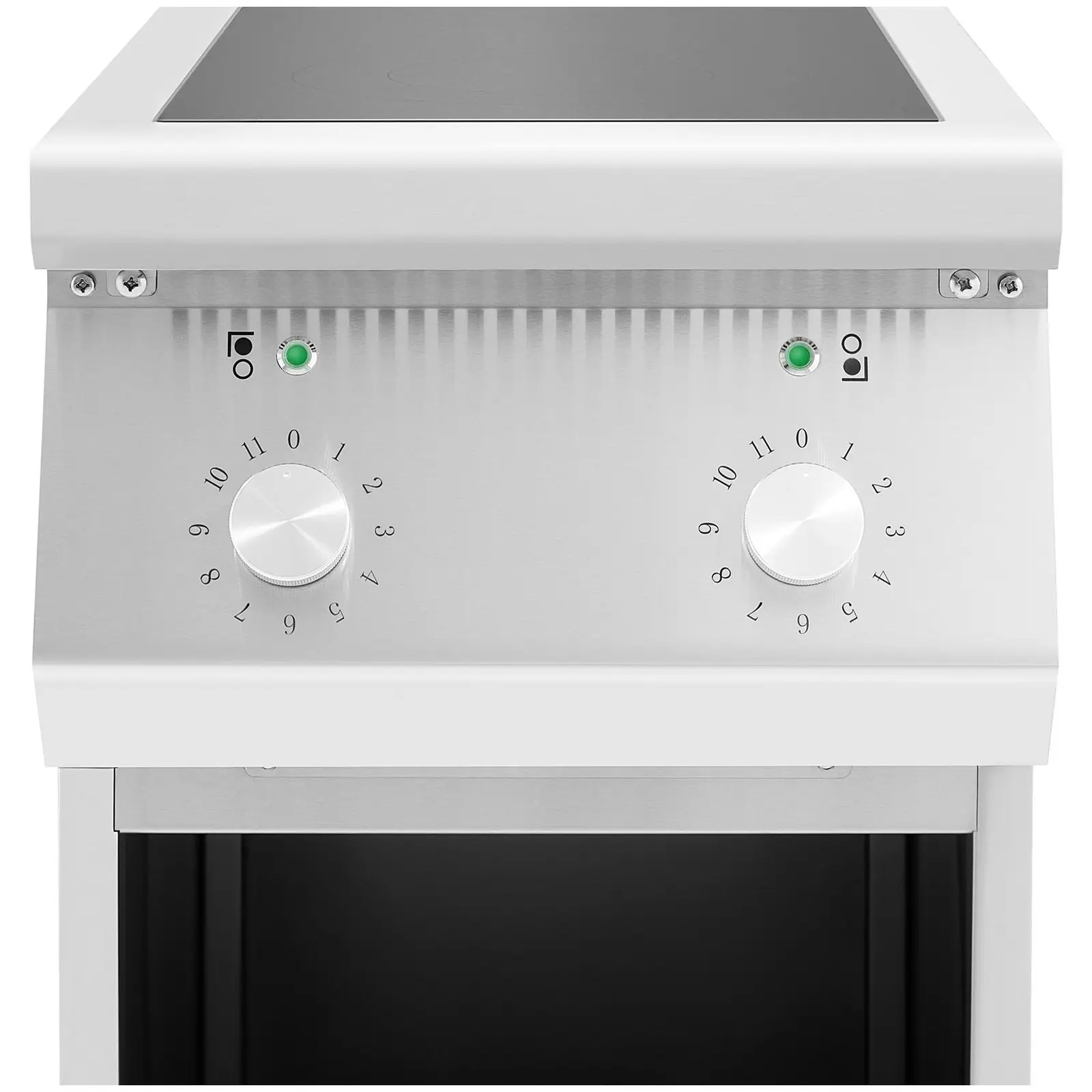 B-zboží Indukční sporák - 8500 W - 2 plotýnky - až 260 °C - ušlechtilá ocel - Royal Catering (Materiál: Ušlechtilá ocel)