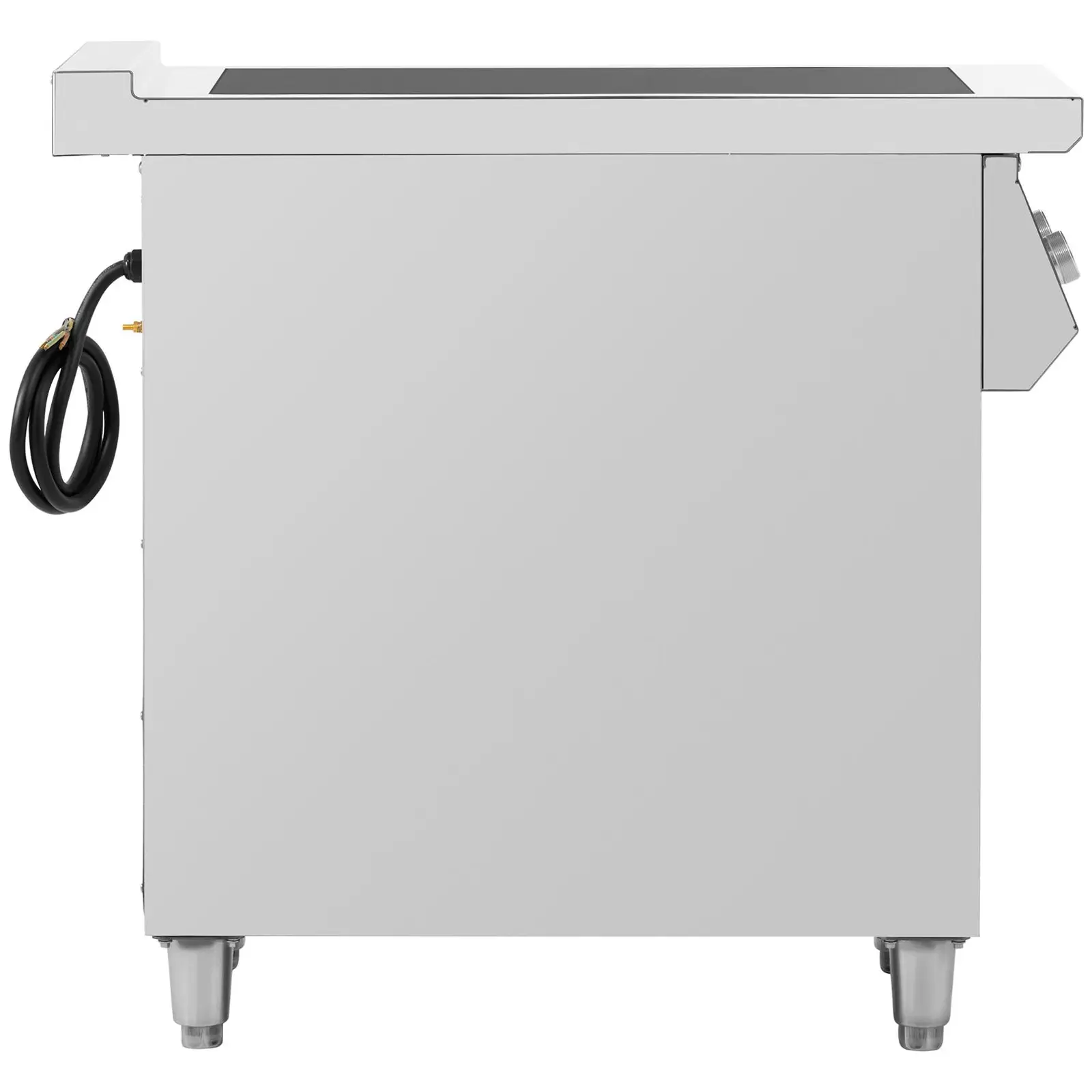 B-zboží Indukční sporák - 8500 W - 2 plotýnky - až 260 °C - ušlechtilá ocel - Royal Catering (Napětí [V]: 400)