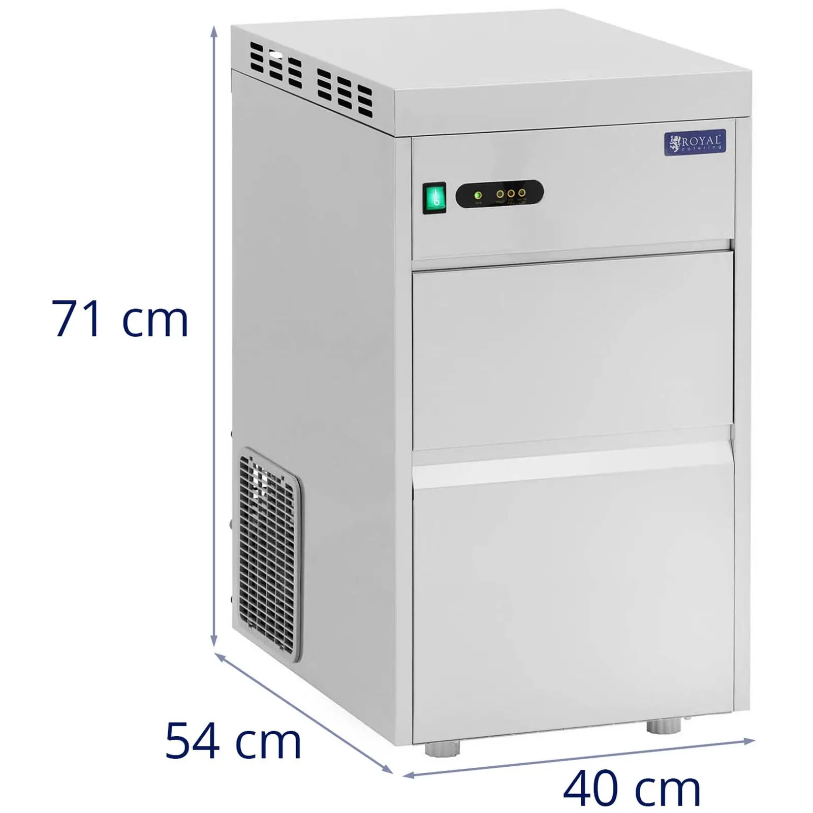 Machine à glace pilée - 50 kg / 24 h