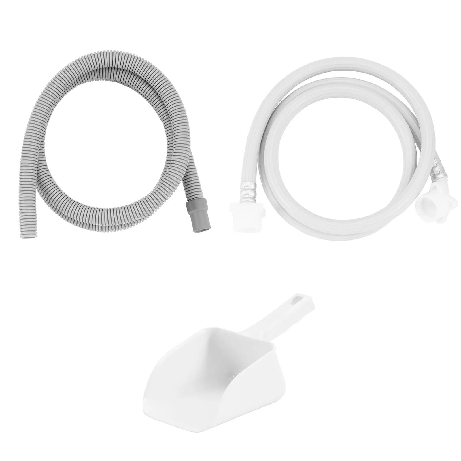 Mașină de făcut gheață - 80 kg/24 h - 55 capacitate de kg - 470} W - Oțel inoxidabil - Royal Catering (Lungimea liniei: 1.7 m)