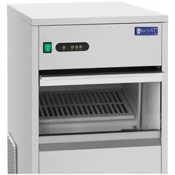 Ice Maker Machine - 25 kg/24 h - 7 kg capacity - 220 W - Stainless steel - Royal Catering