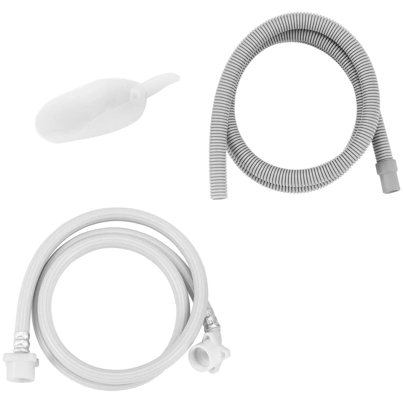 Machine à glaçons - 20 kg/24 h - Capacité de 5 kg - 165 W - acier inoxydable - Royal Catering (Longueur tuyau: 1.75 m)