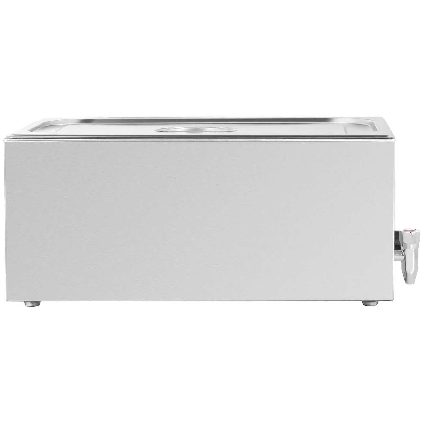 Bain Marie - 640 W - GN 1/1 perforovaná pánev - Royal Catering (Výška nádoby: 15 cm)