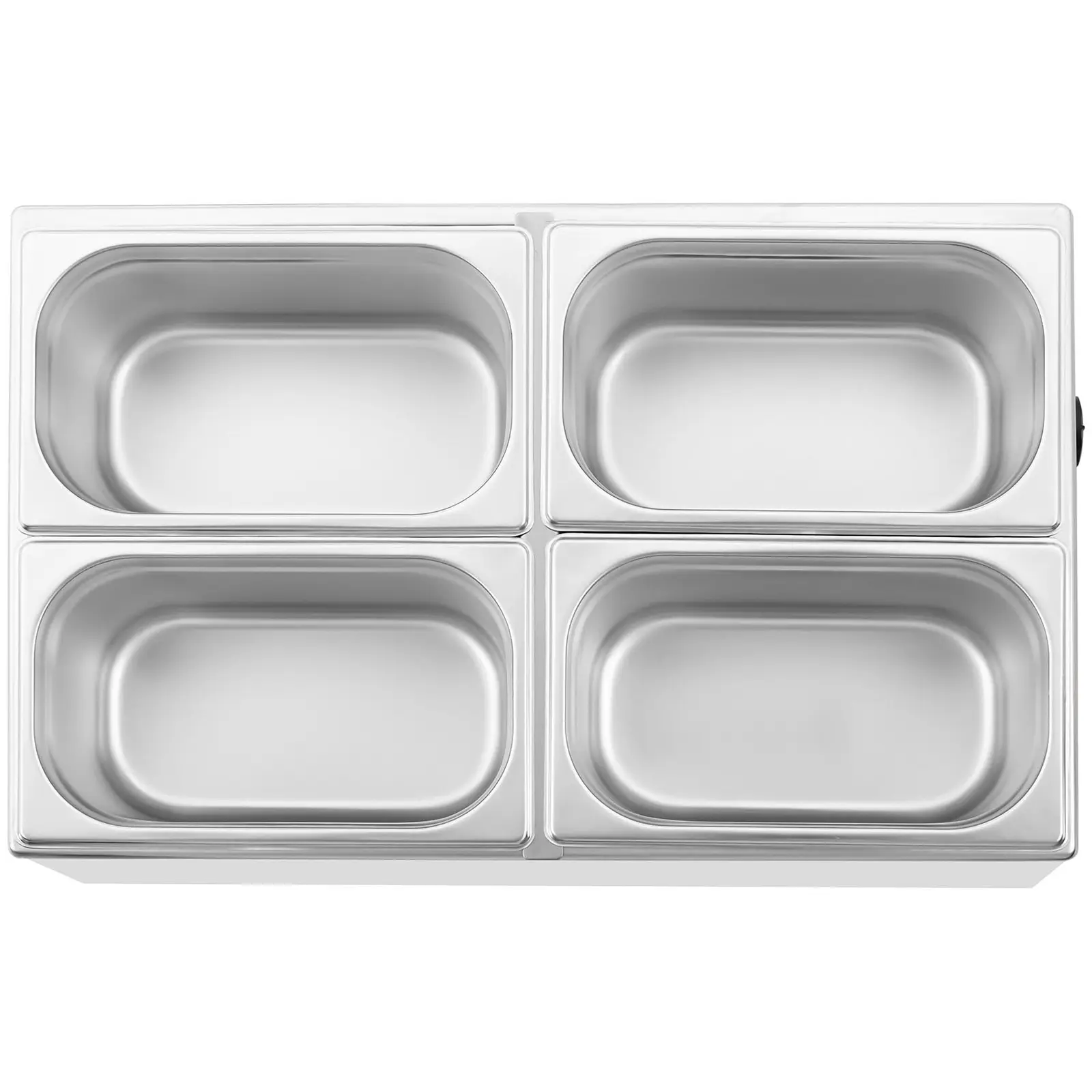 Bain-marie professionnel - 640 W - 4 x GN 1/4 - Royal Catering