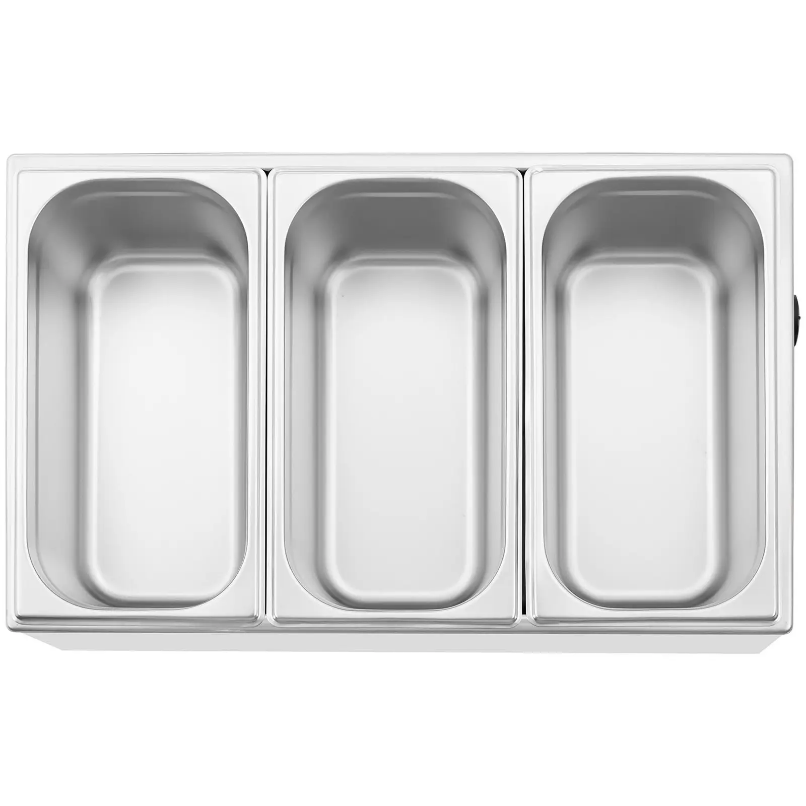 Bain-marie professionnel - 640 W - 3 x GN 1/3 - Royal Catering