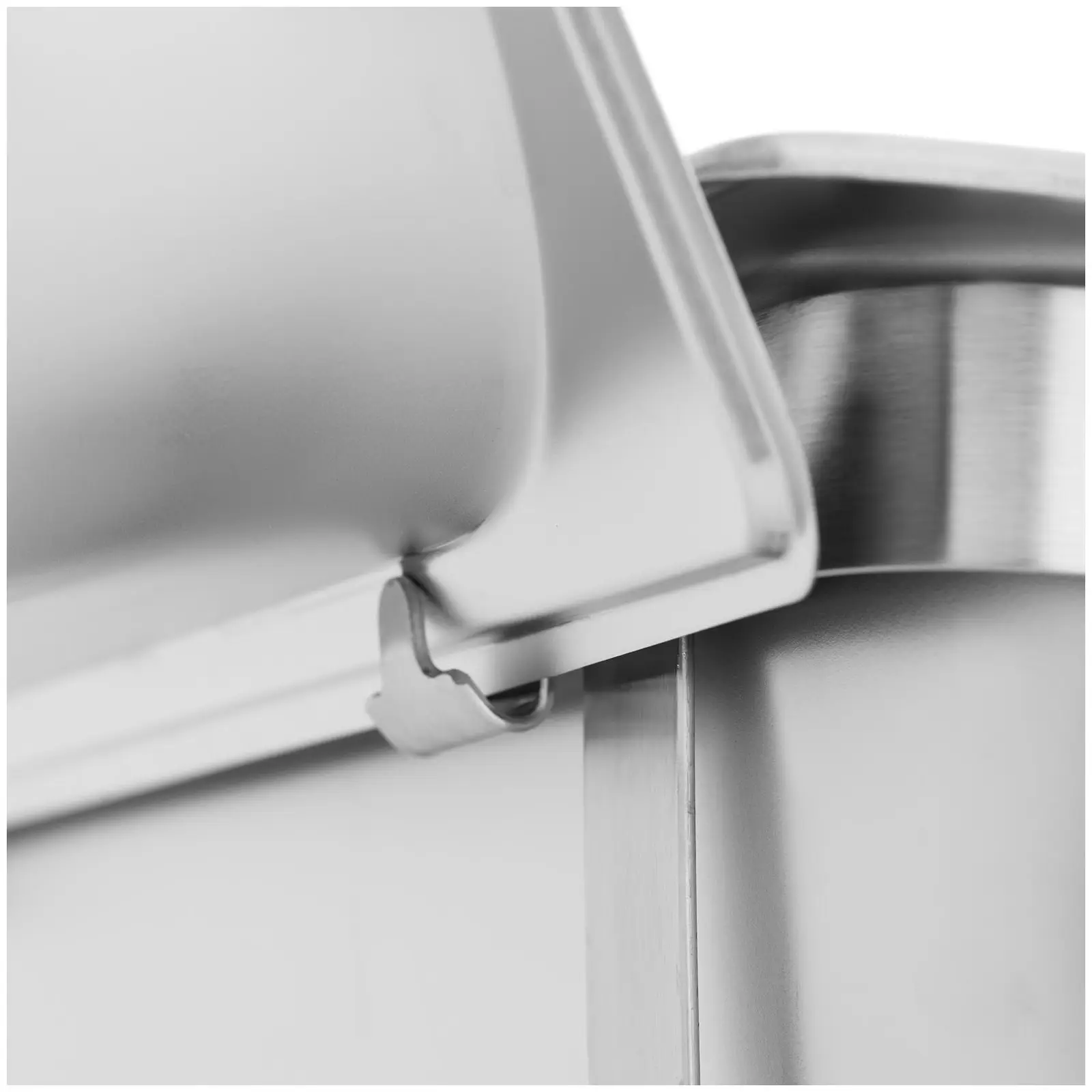 Chafing Dish - GN 1/2 - 2 x GN 1/4 - 9 l - 2 nádoby na palivo - 295 x 235 x 60 / 240 x 135 x 65 mm - Royal Catering (Zásobník na vodu: Ano)