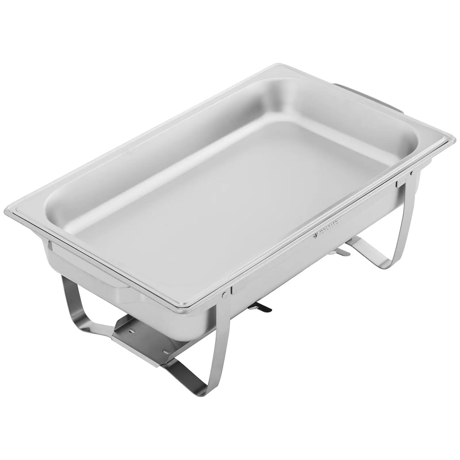 Chafing Dish dvoudílná sada - 2 x 8 l - včetně gastronádob GN - Royal Catering (Zásobník na vodu: Ano)