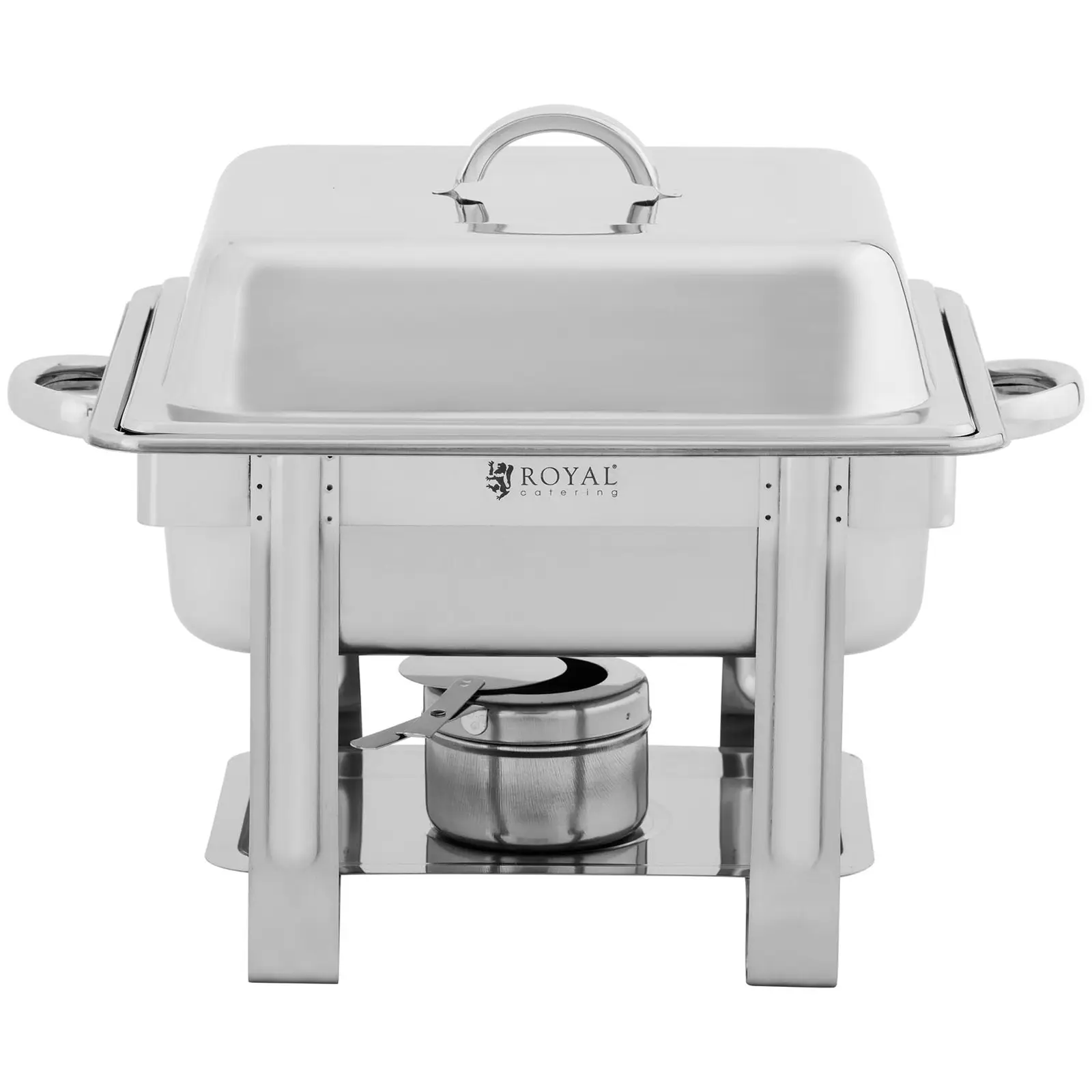 Chafing Dish - 4,5 L - con  contenedor GN 1/2 - Royal Catering
