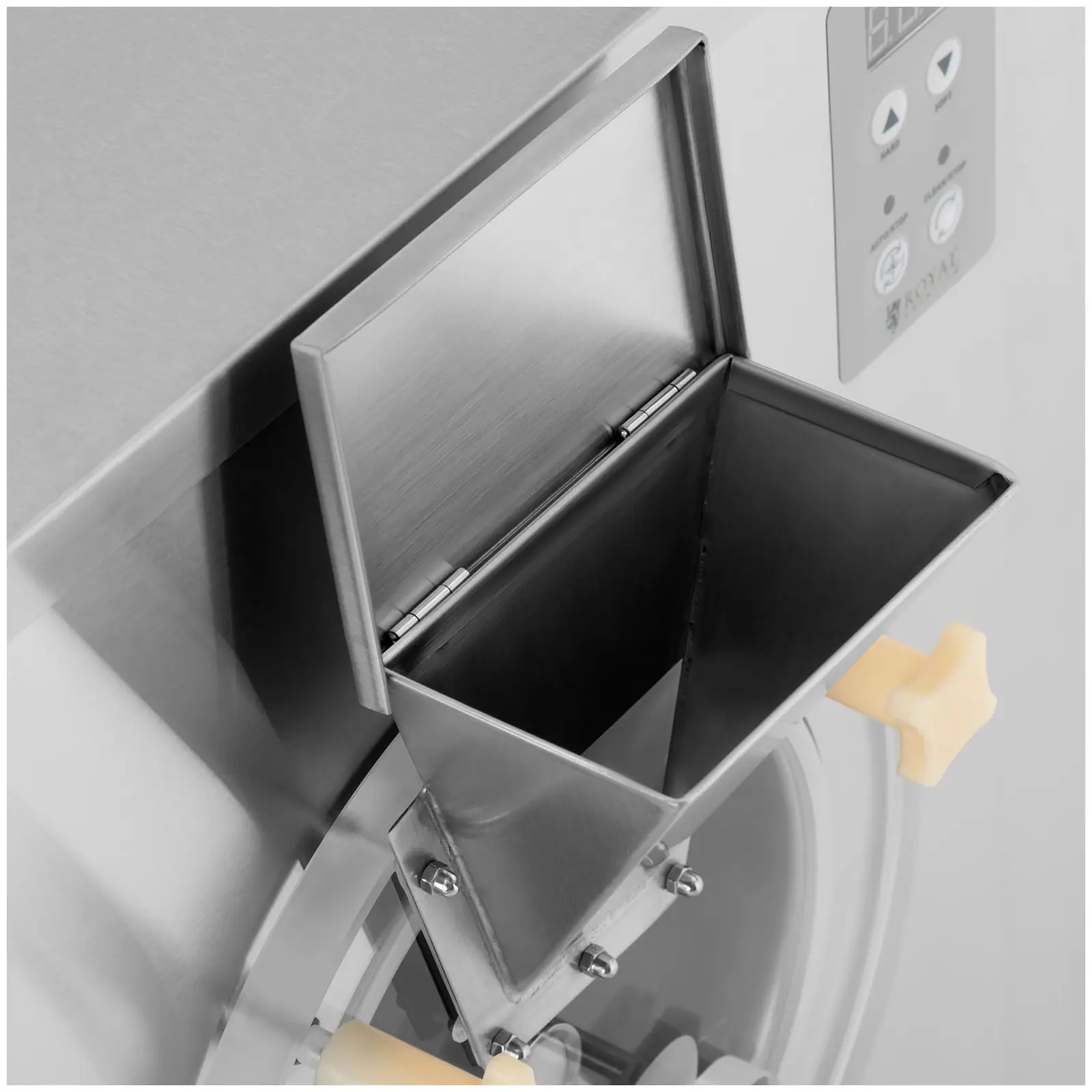 Výrobník zmrzliny - 1 500 W - 15 l/h - pojízdný - Royal Catering (Objem: 7.5 l)