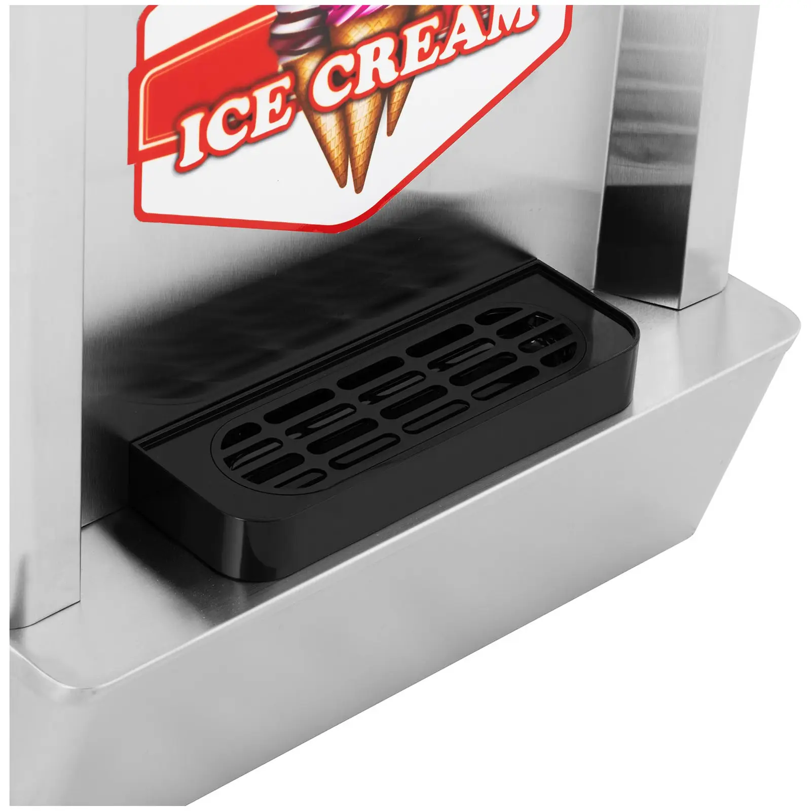 Stroj na točenou zmrzlinu - 1 550 W - 23 l/h - třípákový - Royal Catering (Objem nádoby: 16.2 l)