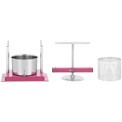 Juice Press - stainless steel/iron - 3 l - incl. 5 muslin cloths - Royal Catering