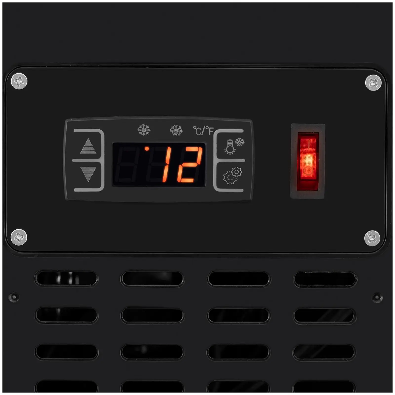 Vitrine sushi - réfrigérée - 52 L - GN 5 × 1/3 - Éclairage - Royal Catering (Éclairage LED: Oui)