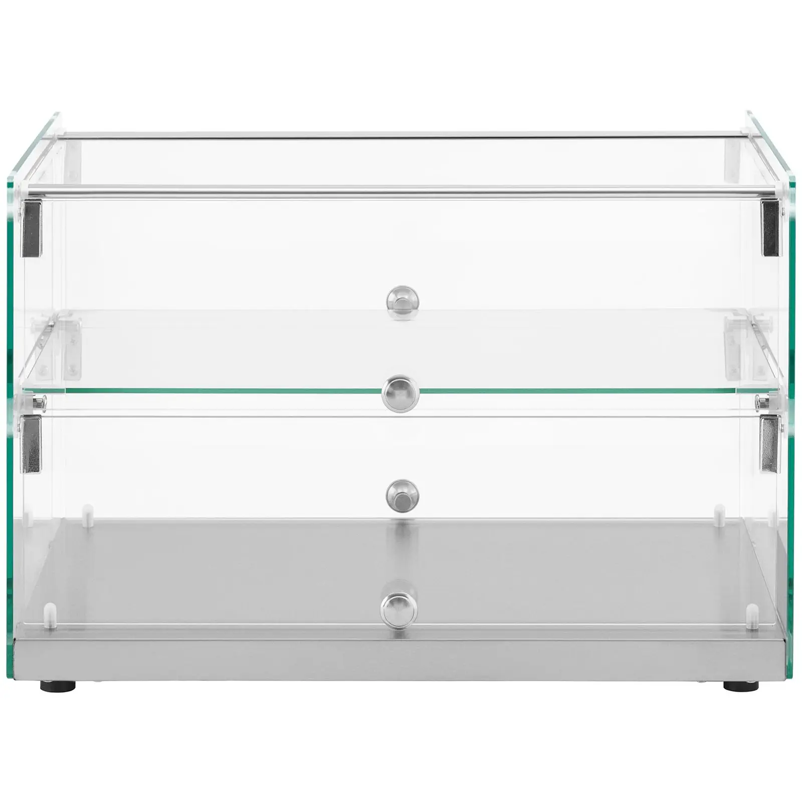 Vitrine neutre - 50 l - 2 niveaux