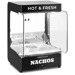 Macchina scalda nachos professionale  - Design retrò - 99 l - 50 - 60 °C - Nera - Royal Catering