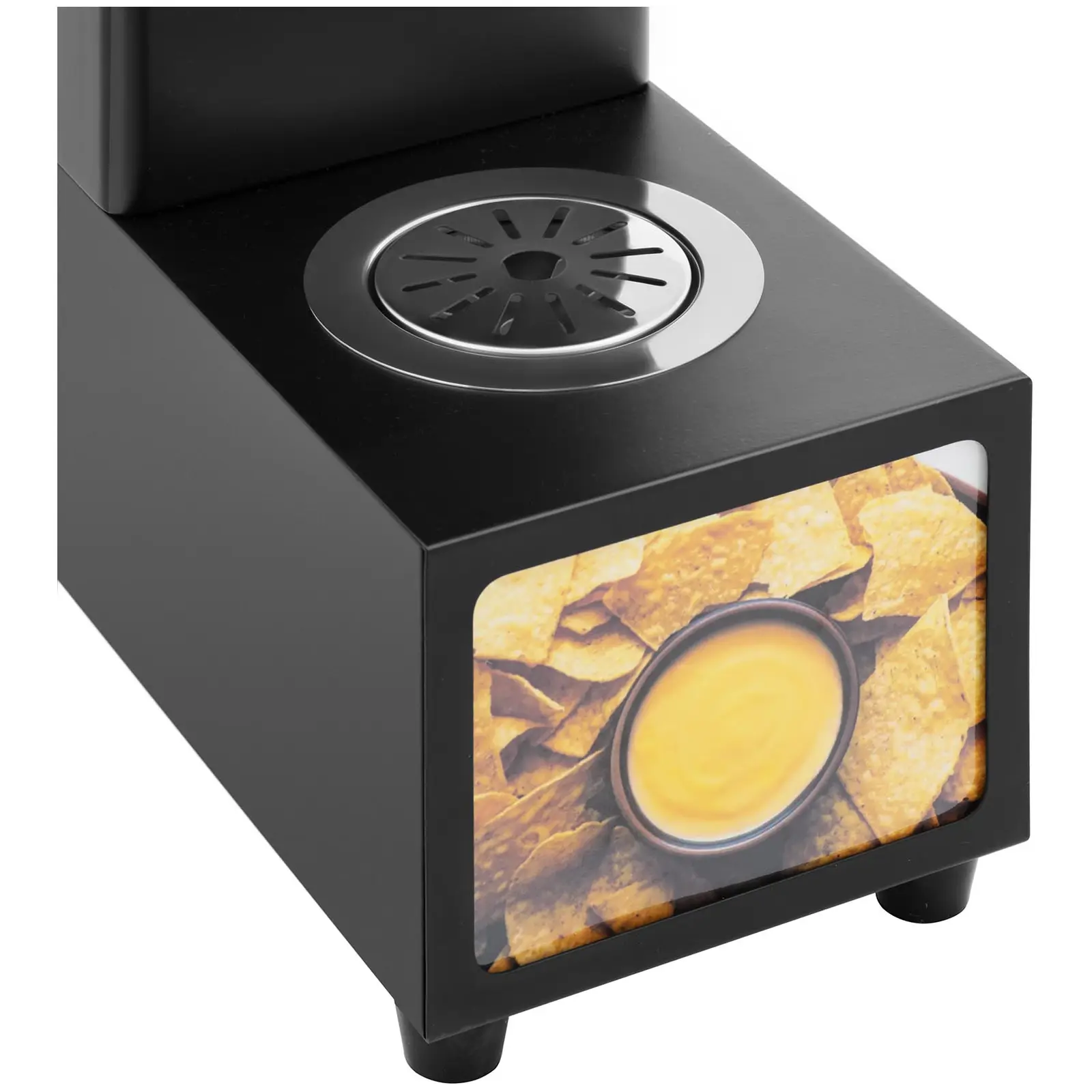 Distributeur de Fromage - Design moderne - 4,8 l - 55 - 80 °C - noir - Royal Catering (Volume: 4.8 l)