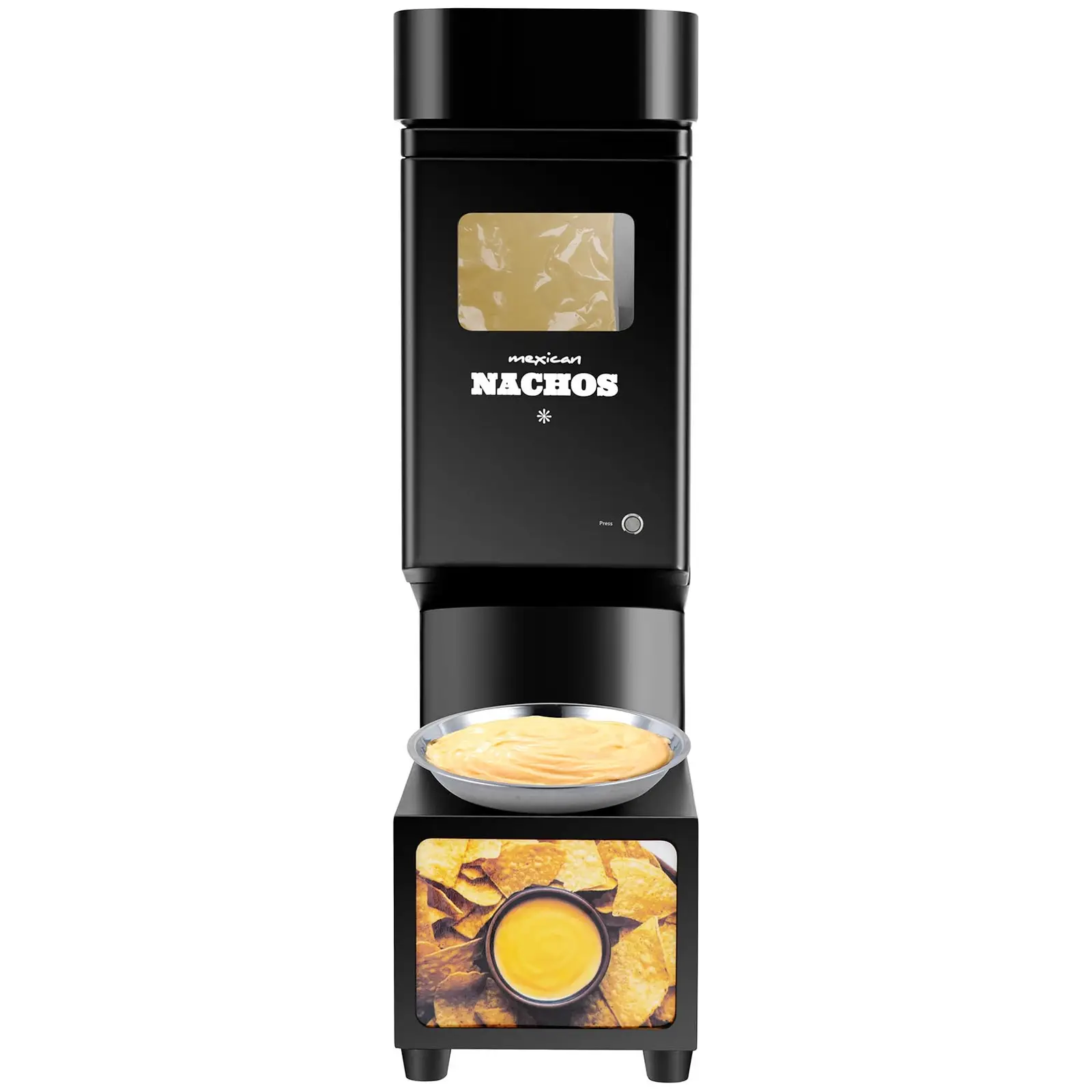 B-Ware Profi-Soßenspender - Nacho-Käse - modernes Design - 4,8 l - 55 - 80 °C - schwarz - Royal Catering