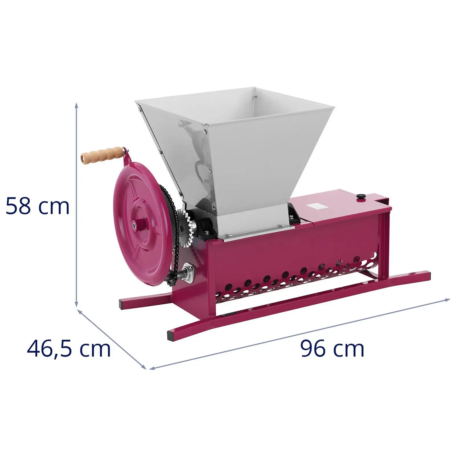 Destemmer - manuell - 27 L - Wiesenfield