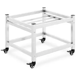 Rullbord i rostfritt stål - För fermenteringstank eller bryggverk - 45 x 45 cm - 150 kg