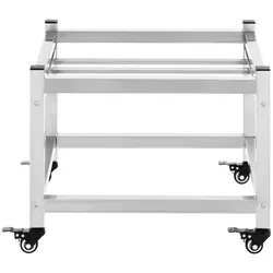 RVS trolley - voor puree of brouwketel - 45 x 45 cm - 150 kg