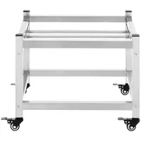 RVS trolley - voor puree of brouwketel - 45 x 45 cm - 150 kg