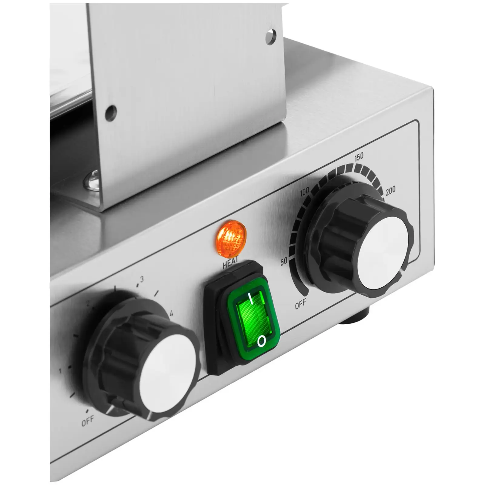 Bublinkový vaflovač - 2 x 1 400 W - 50–250 °C - časovač 0–5 min - Royal Catering (Časovač: Ano)