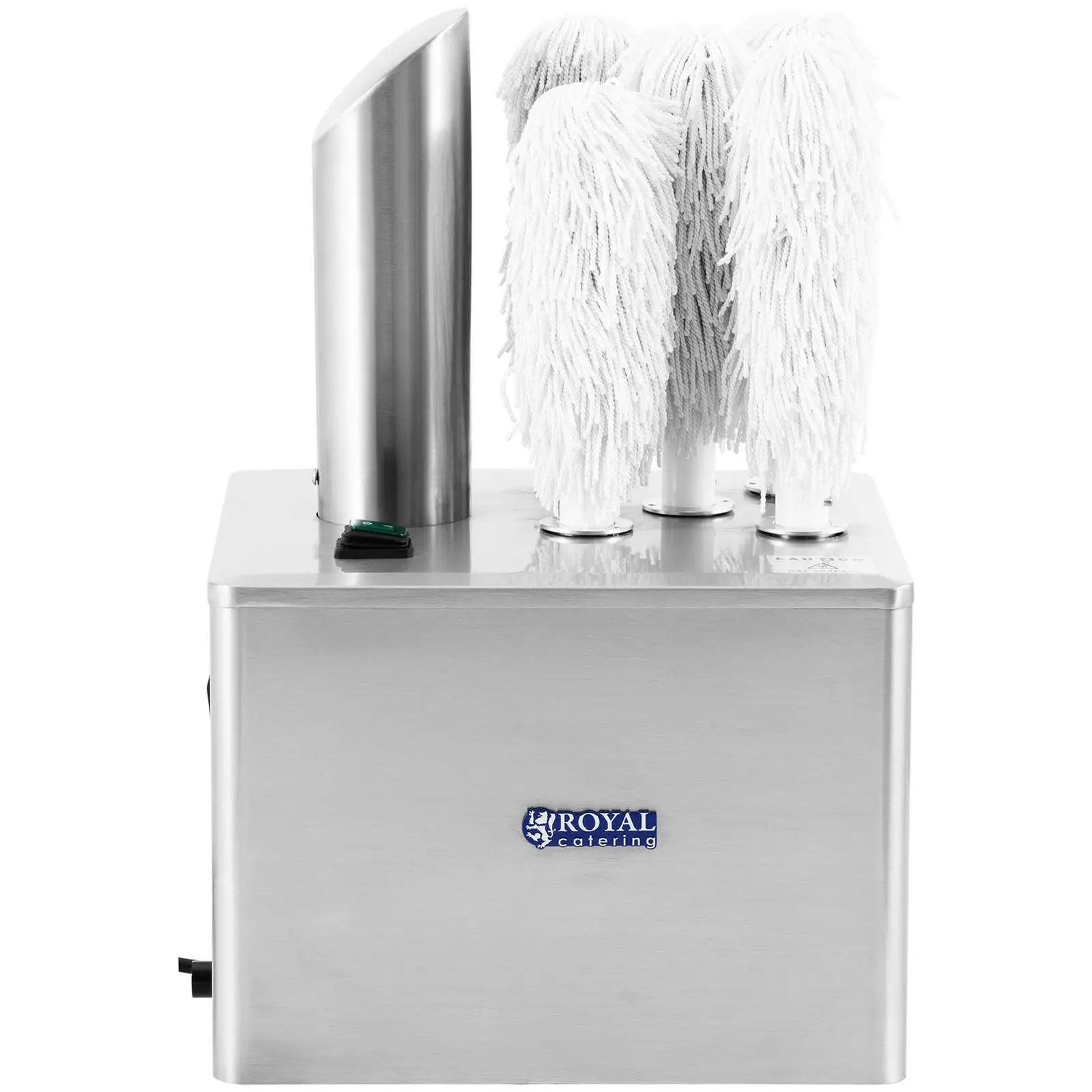 Gläserpoliermaschine - 5 Polierköpfe - 1320 W - 330 Gläser/h - Royal Catering - 5