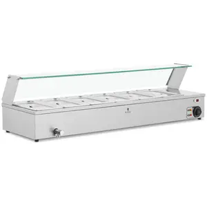 Bain Marie - 6 GN 1/3 containere - Royal Catering
