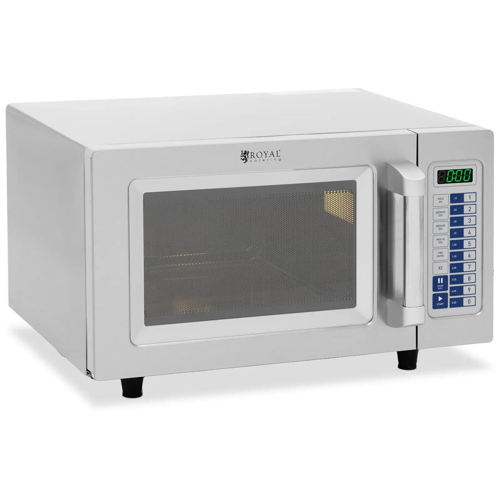 Mikrohullámú sütő - 1550 W - 25 l - Royal Catering