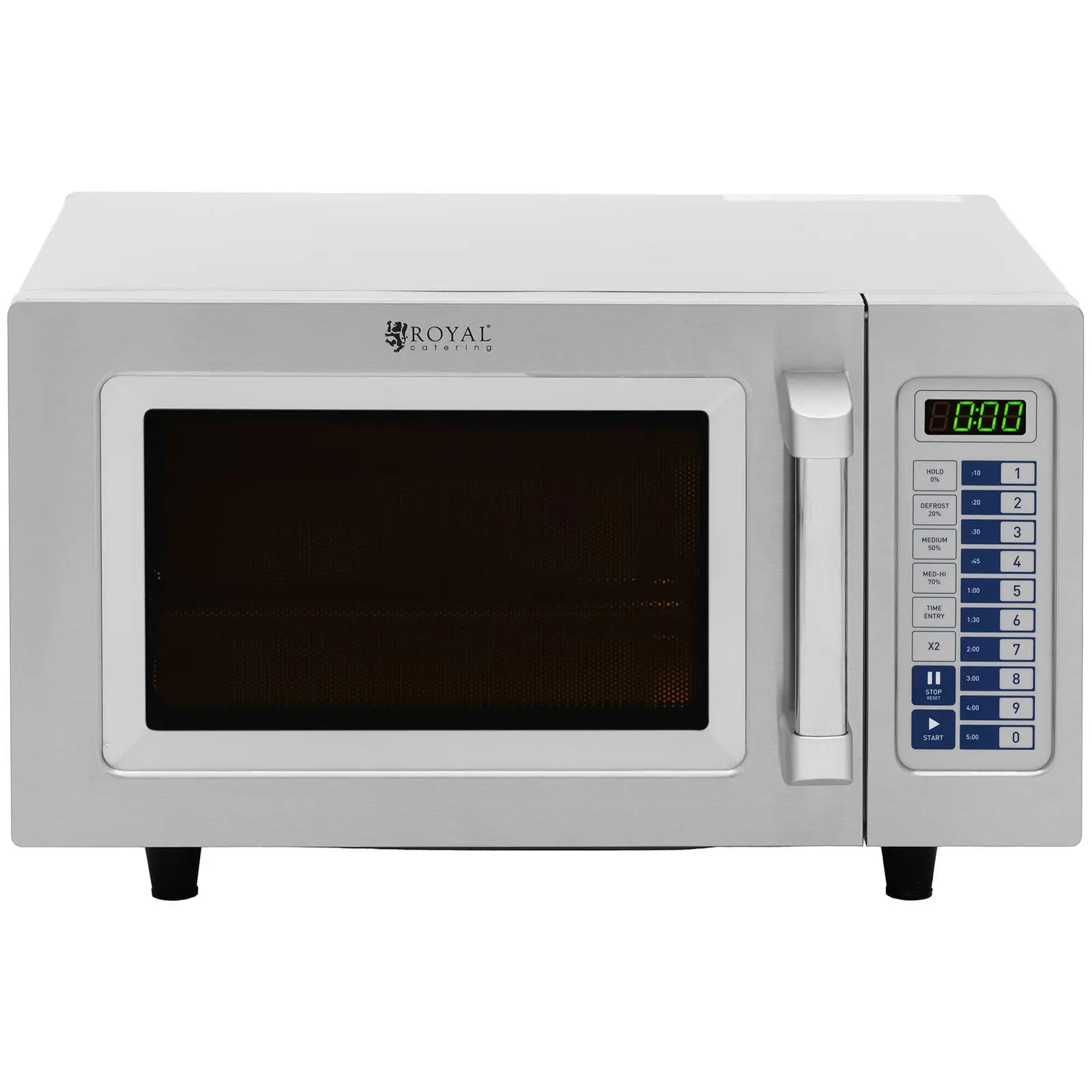 Mikrohullámú sütő - 1550 W - 25 l - Royal Catering