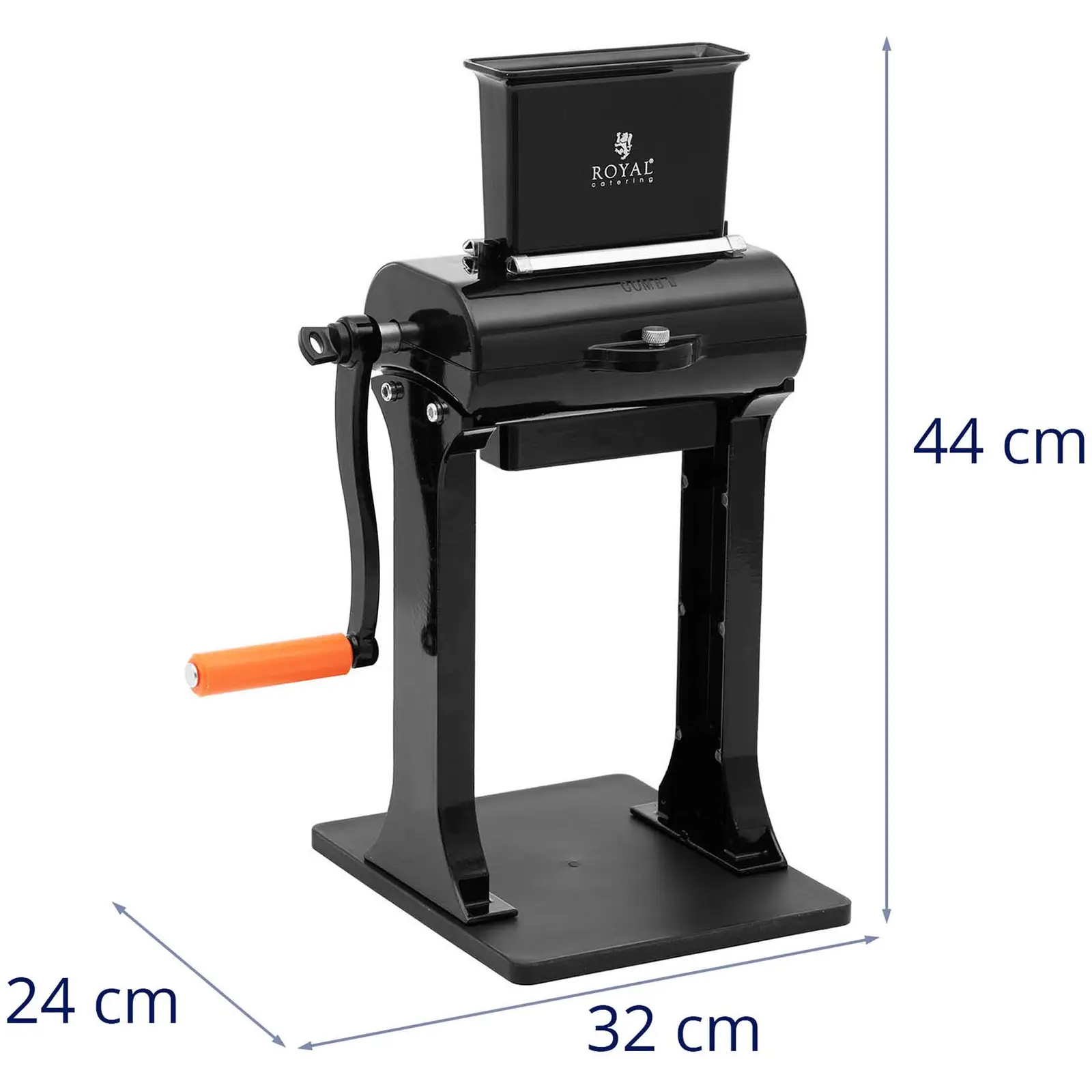 Inteneritore per carne manuale - Con manovella - Royal Catering