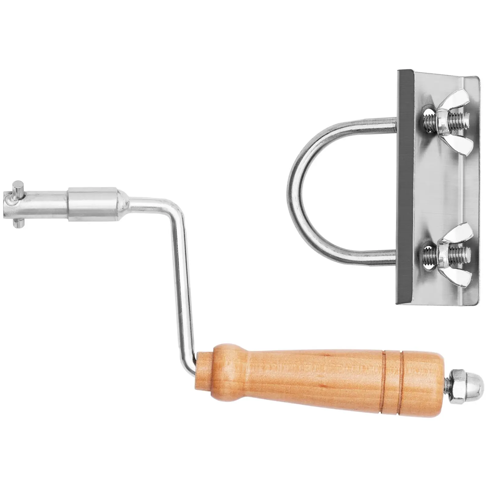Barbecue tourne broche - motorisé - 40 kg - Longueur de la broche : 127 cm - Inox (Matériau(x): Acier inoxydable)