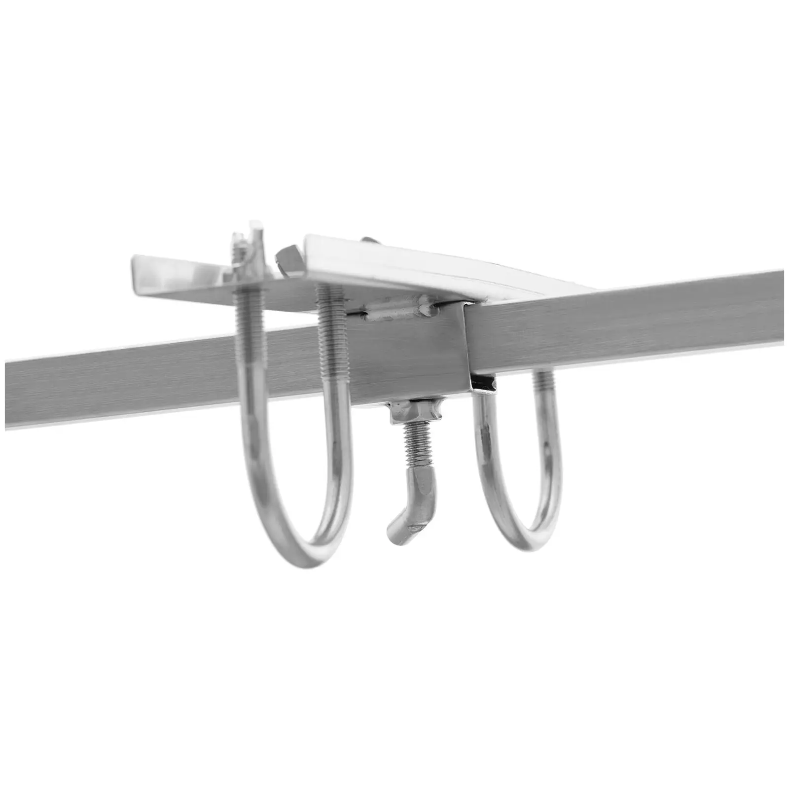 Grelhador a carvão com espeto de porco - com motor - 40 kg - comprimento do espeto: 127 cm - aço inoxidável