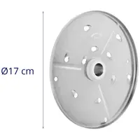 Grating disc - 7 mm - for vegetable slicer RCGS 400 and RCGS 600 - Royal Catering