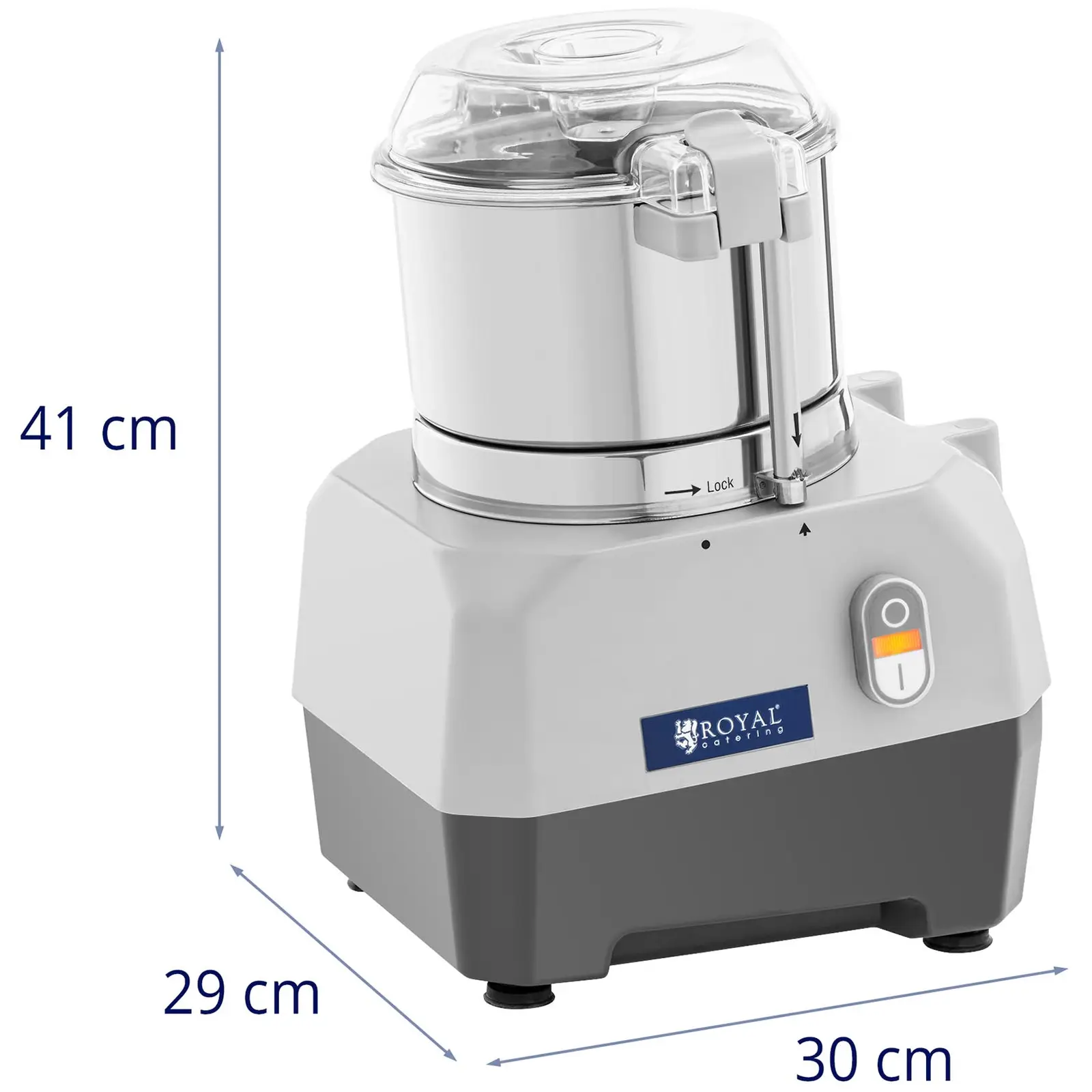Foodprosessor - 1500 rpm - 3 L - Royal Catering