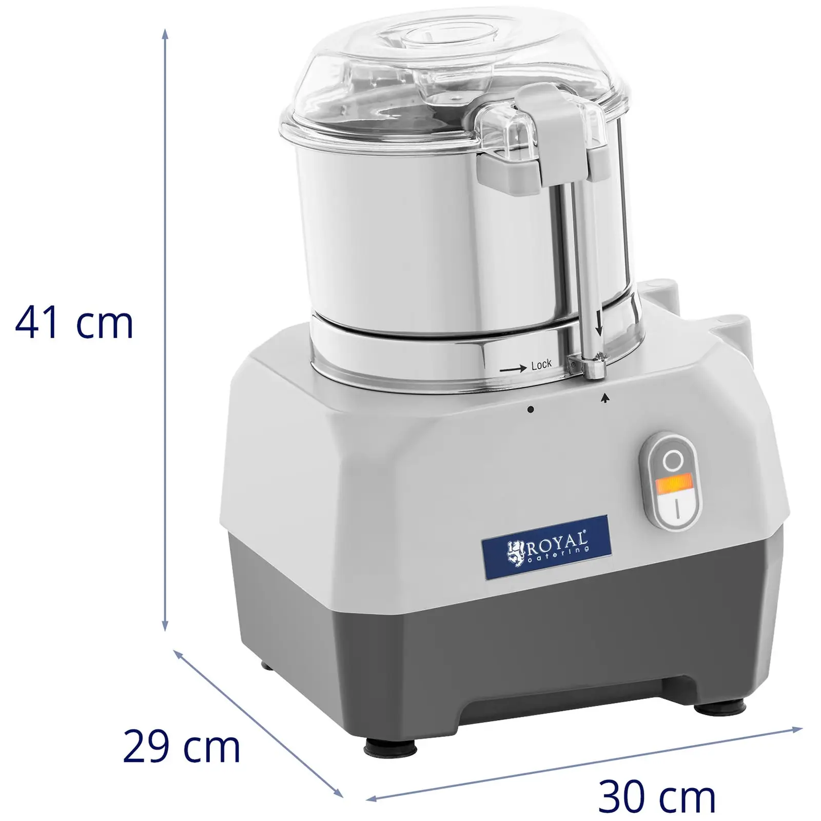 Stolní kutr - 1500 ot/min - 3 l - Royal Catering (Výkon [W]: 735)