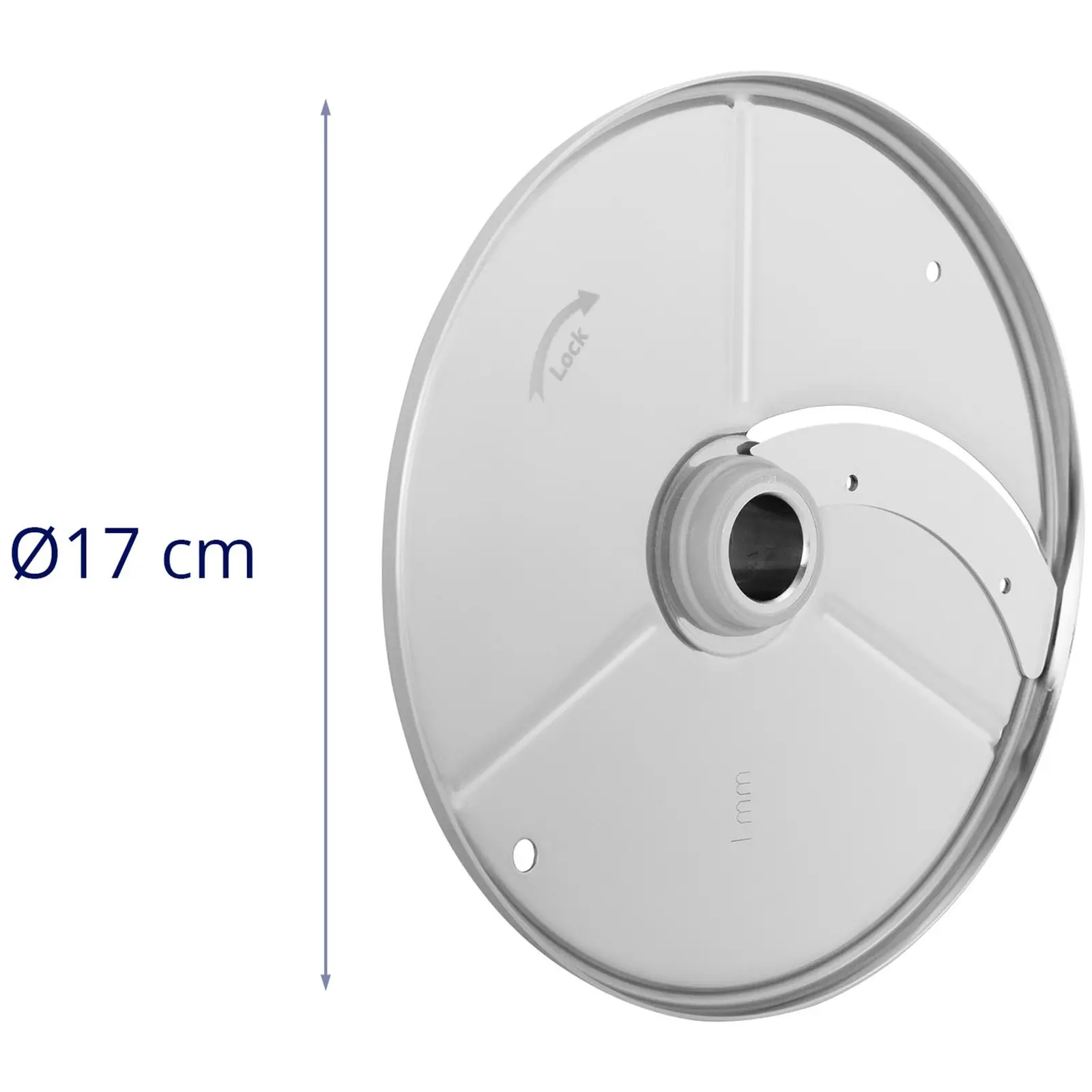 Krájecí kotouč - 1 mm - pro kráječ zeleniny RCGS 400 a RCGS 600 - Royal Catering (Barva: Stříbrná)