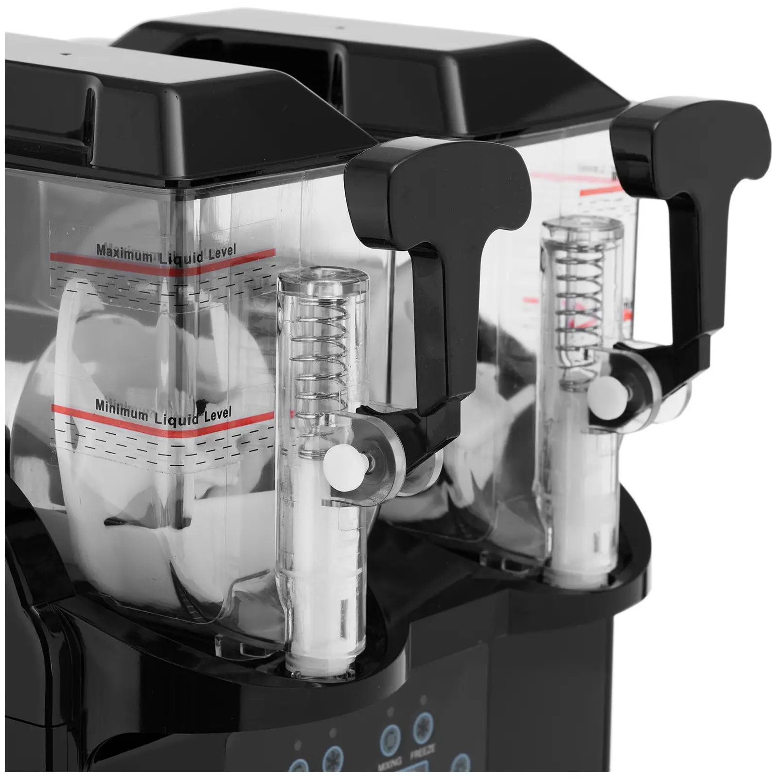 B-varer Slush Machine - 2 x 1,7 l - digitalt kontrollpanel - Royal Catering (LED-lys: Ja)