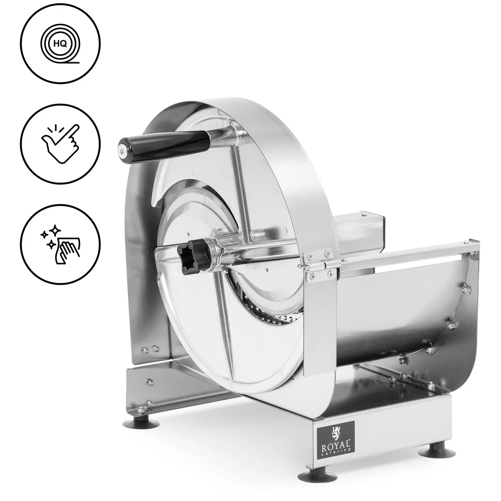 Zöldségszeletelő - manuális - 120 mm - 0,8–11 mm - Royal Catering