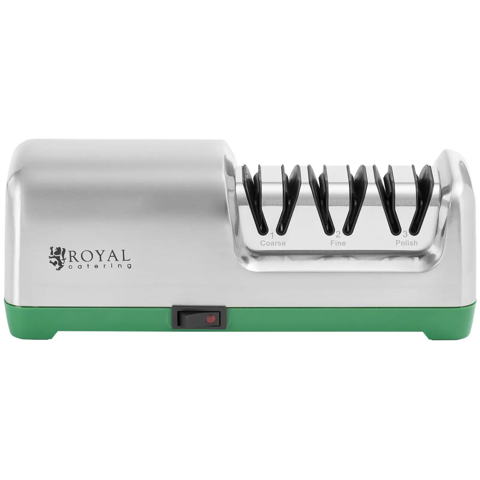 Electric Diamond Knife Sharpener - 3 levels - 20° - zinc alloy - Royal Catering