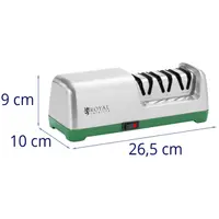 Electric Diamond Knife Sharpener - 3 levels - 20° - zinc alloy - Royal Catering