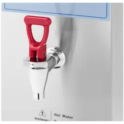 Heet water dispenser - 10 L - 3000 W - wateraansluiting - Royal Catering