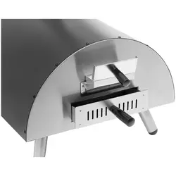 Wood Fired Pizza Oven - Cordierite - 190 ° C - Ø 33 cm - Royal Catering